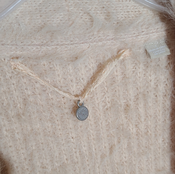 Knitted and knotted cardigan eyelash pocket long cozy sweater - Picture 10 of 16